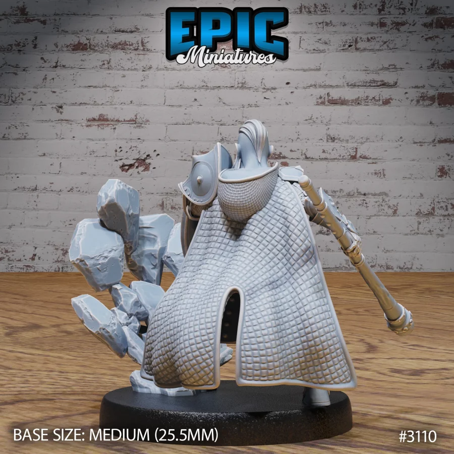 Dwarf Cleric Player Character Magic Shield (Medium) - Image 4