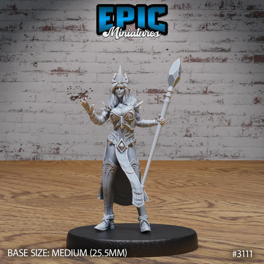 Wizard Female Player Character (Medium)