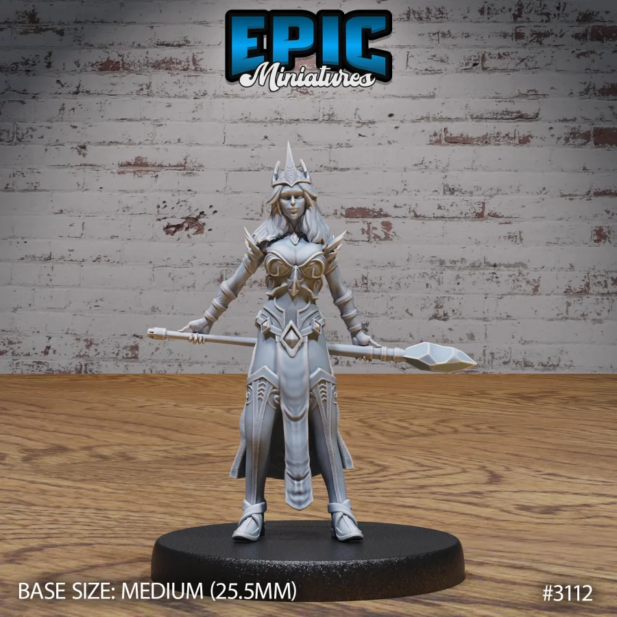 Wizard Female Player Character Stuff (Medium)