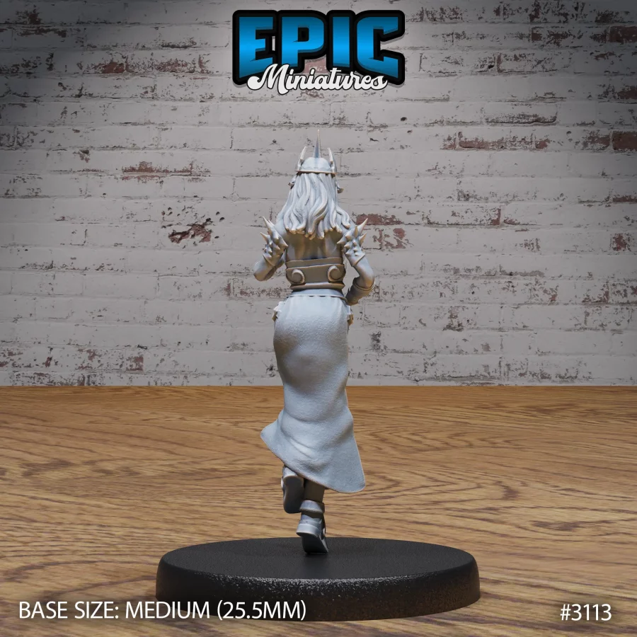 Wizard Female Player Character Magic (Medium) - Image 2
