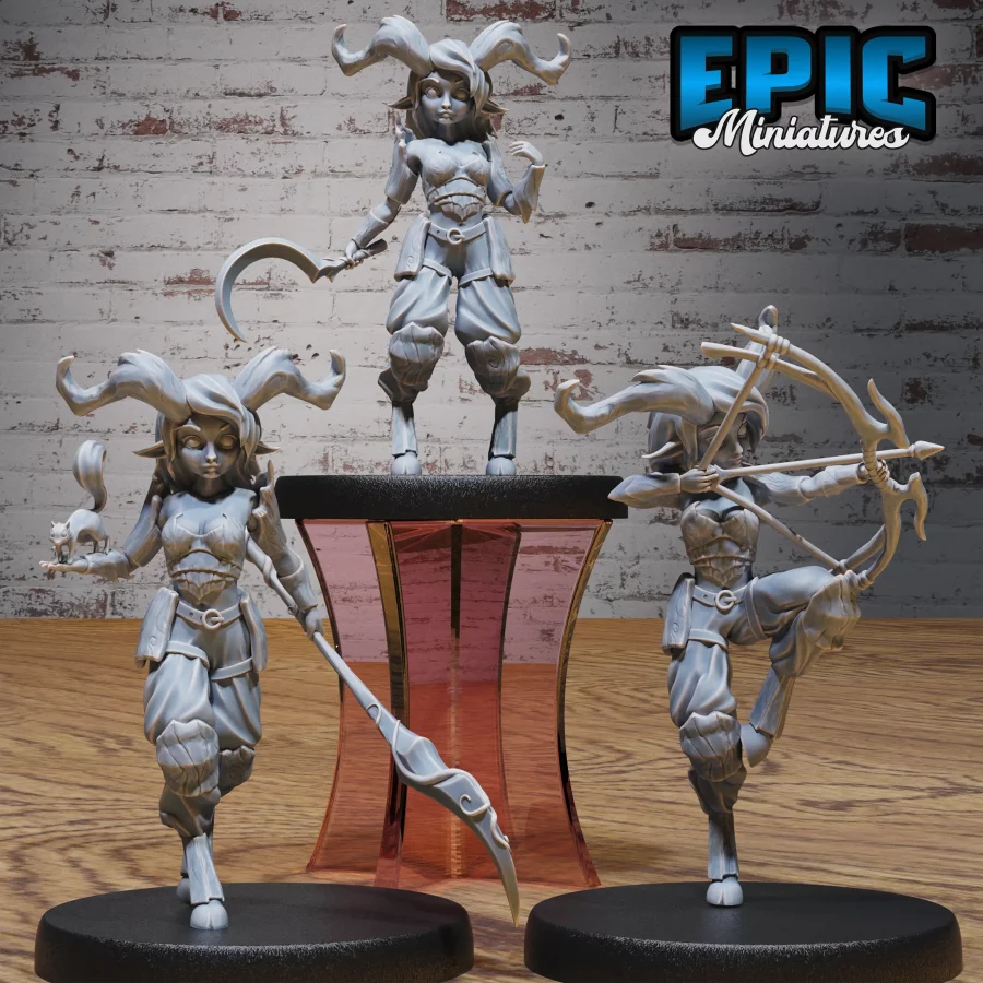 Satyr Girl Set
