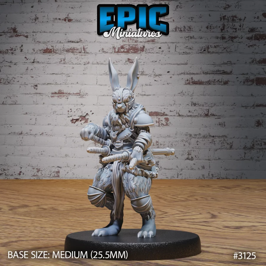 Rabbit Folk Blade Master (Medium)