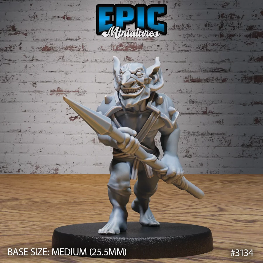 Wicked Goblin Tribe Spear (Medium)
