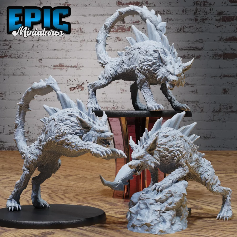 Lupion Wolf Scorpion Chimera Set
