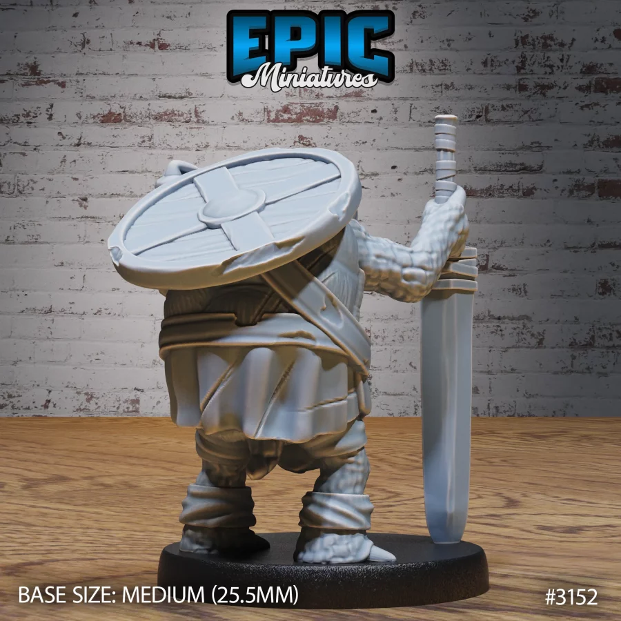 Turtle Folk Tribe Warrior (Medium) - Image 2