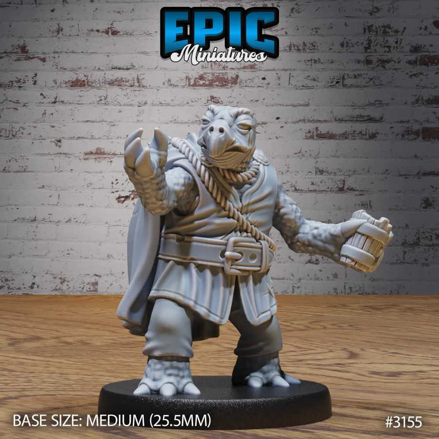 Turtle Folk Tribe Bard (Medium)