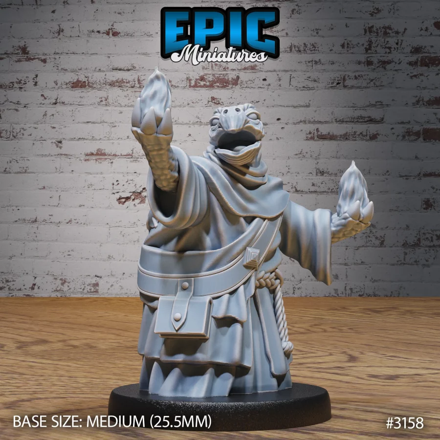 Turtle Folk Tribe Cleric (Medium)