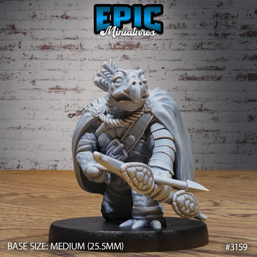Turtle Folk Tribe Archer (Medium)