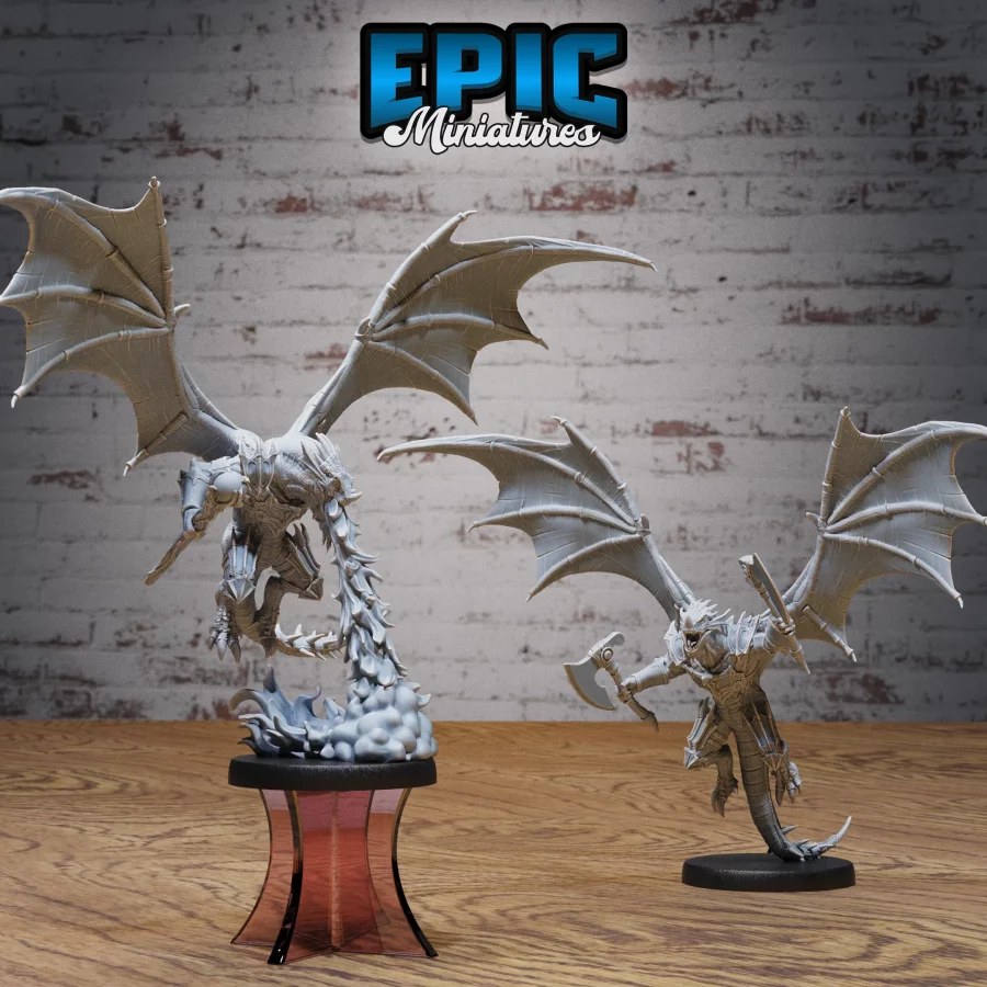 Winged Half Dragon Set - Image 4