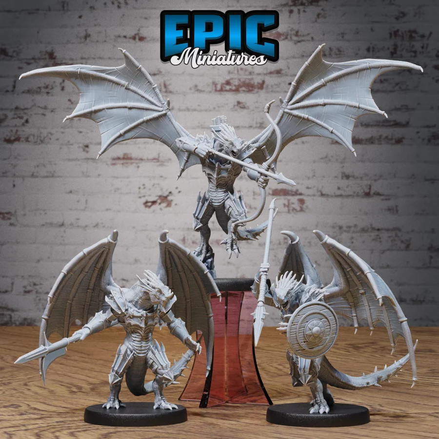 Winged Half Dragon Set - Image 2