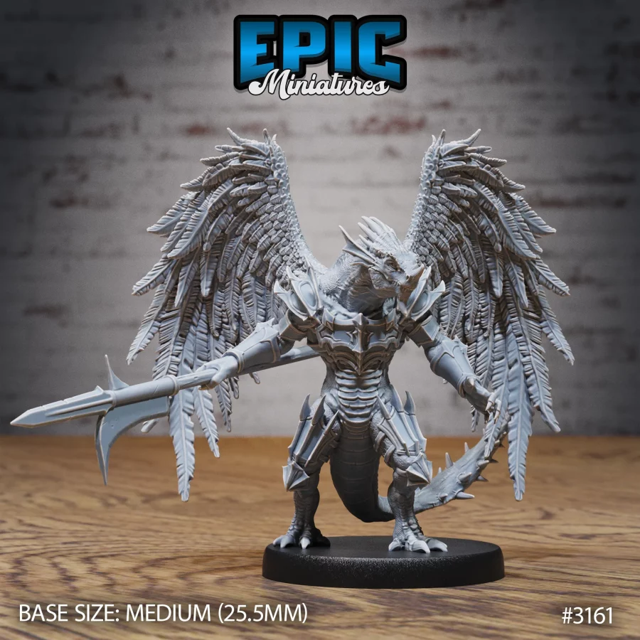Winged Half Dragon (Medium)