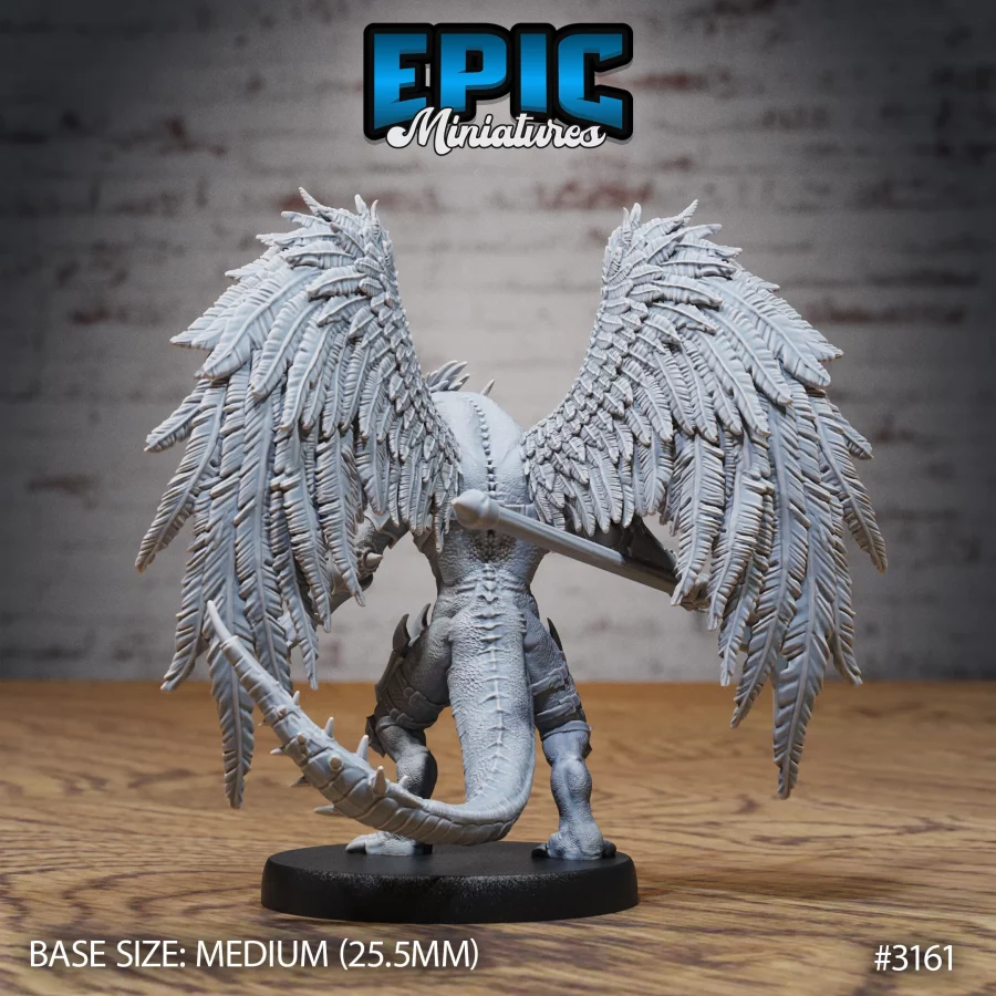 Winged Half Dragon (Medium) - Image 2