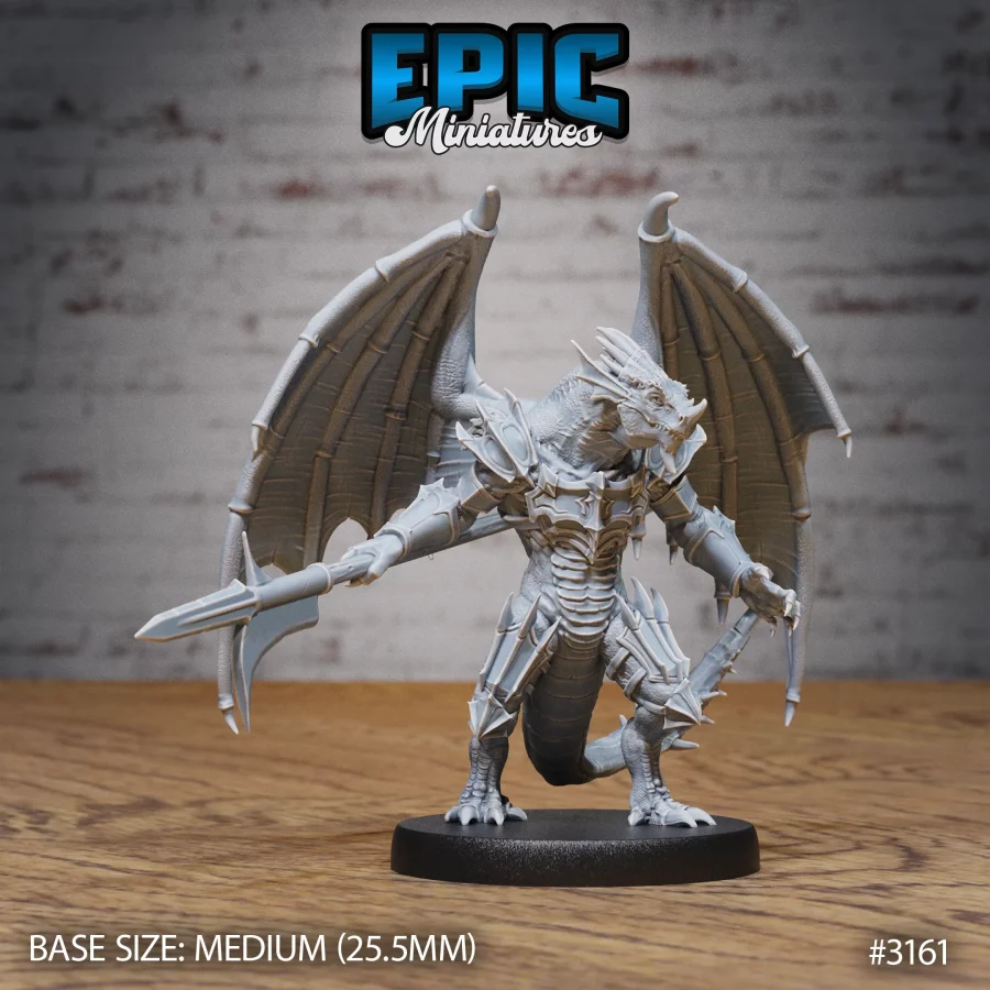 Winged Half Dragon (Medium) - Image 3