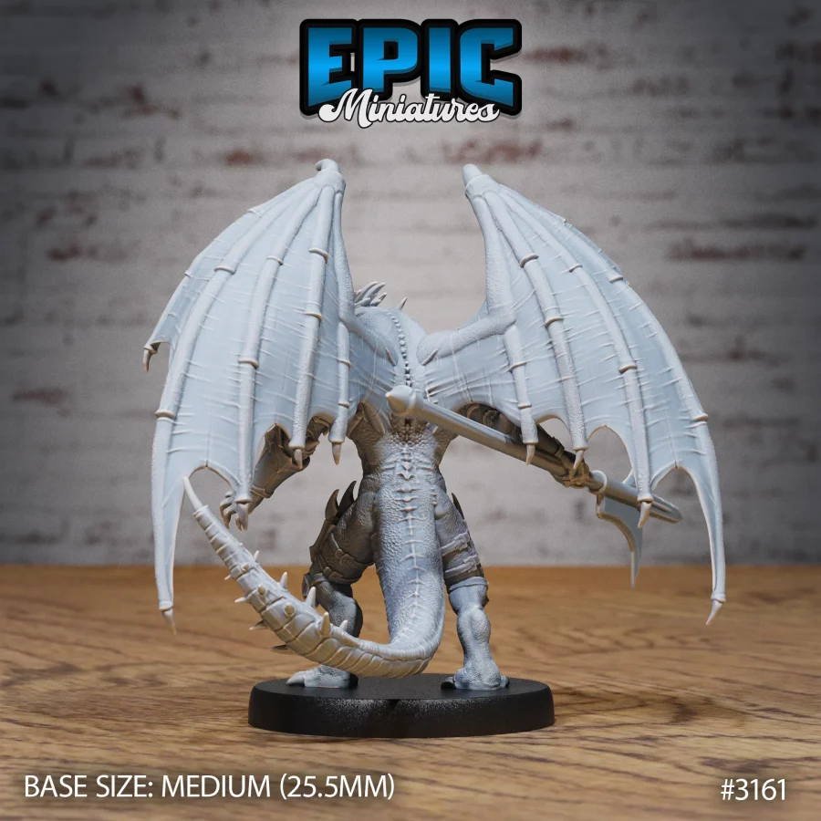 Winged Half Dragon (Medium) - Image 4