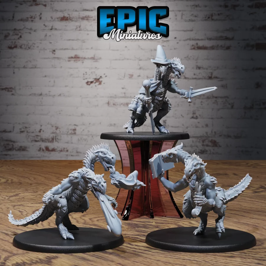 Two Headed Dragon Adventurer Set