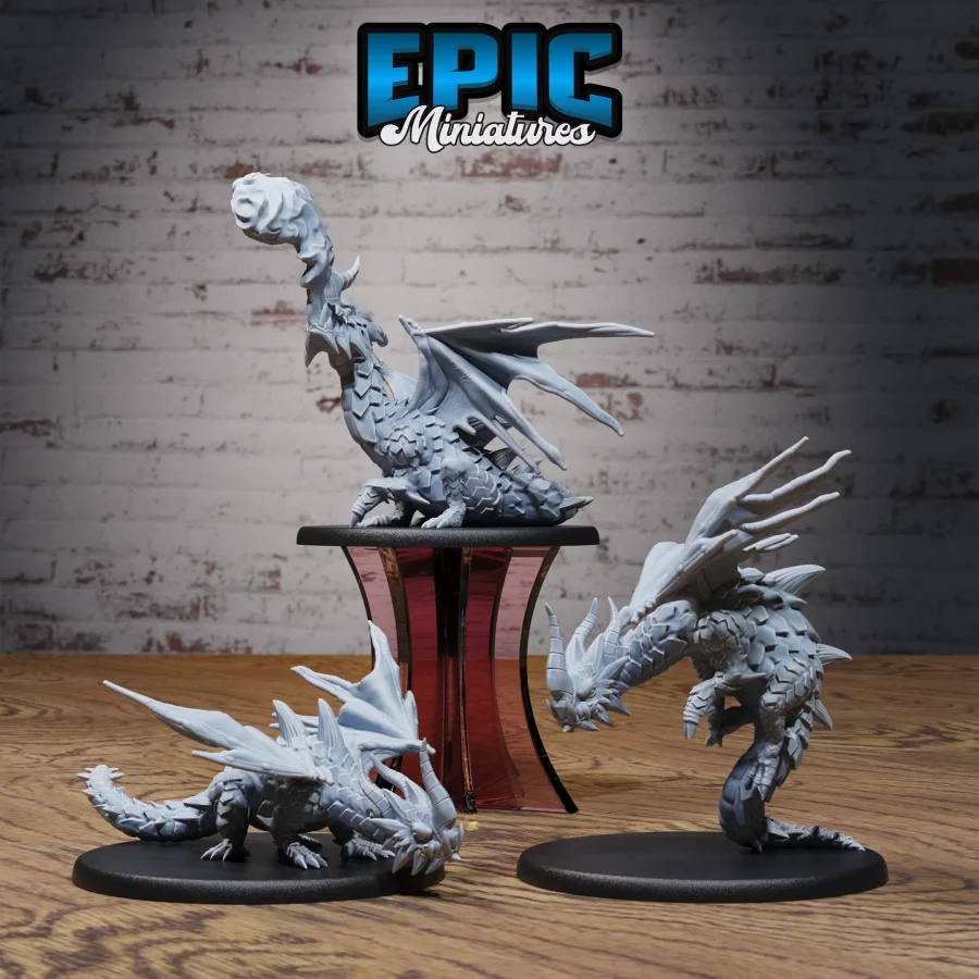 Young Horn Dragon Set