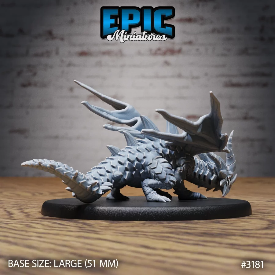 Young Horn Dragon (Large) - Image 2