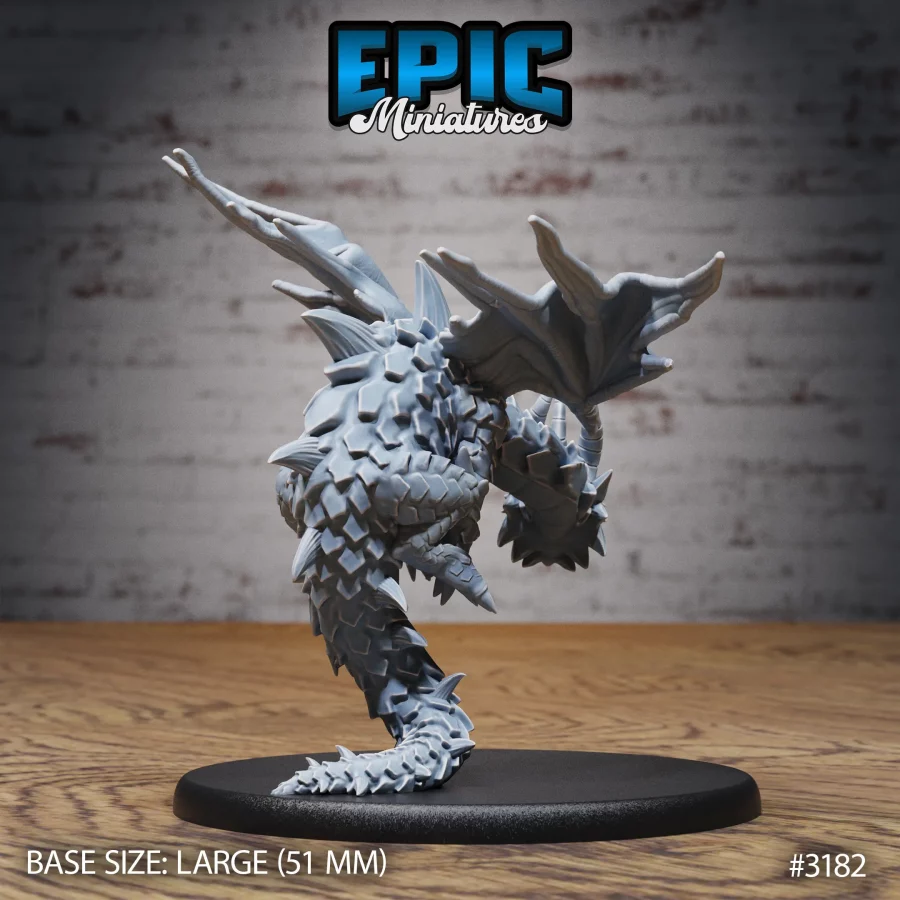 Young Horn Dragon Flying (Large) - Image 2