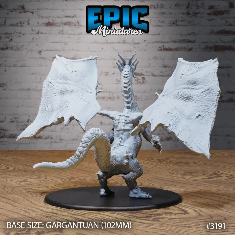 Shadow Dragon Standing (Gargantuan) - Image 2