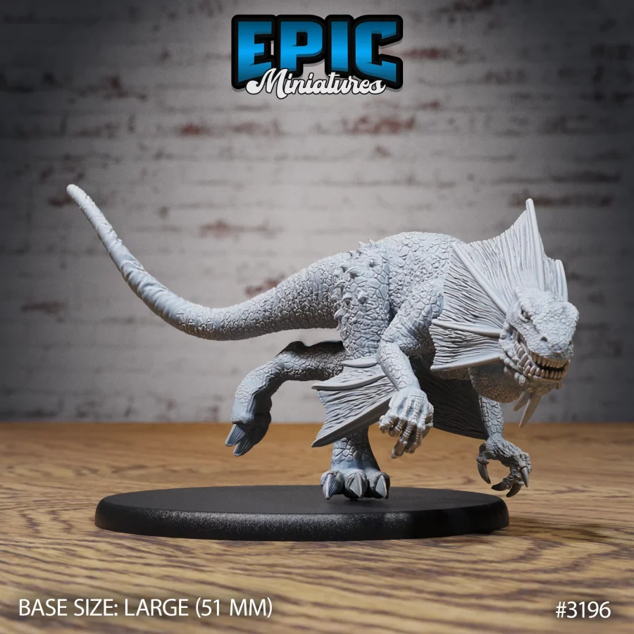 Bipedal Drake Running - 2 Variations (Large)
