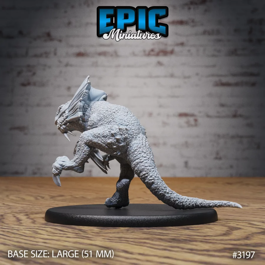 Bipedal Drake Attacking (Large) - Image 2