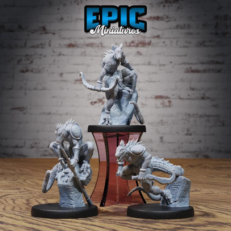 Lizardfolk Human Hunter Set