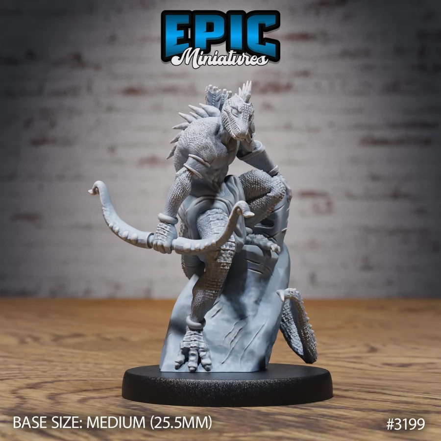 Lizardfolk Human Hunter Bow (Medium)
