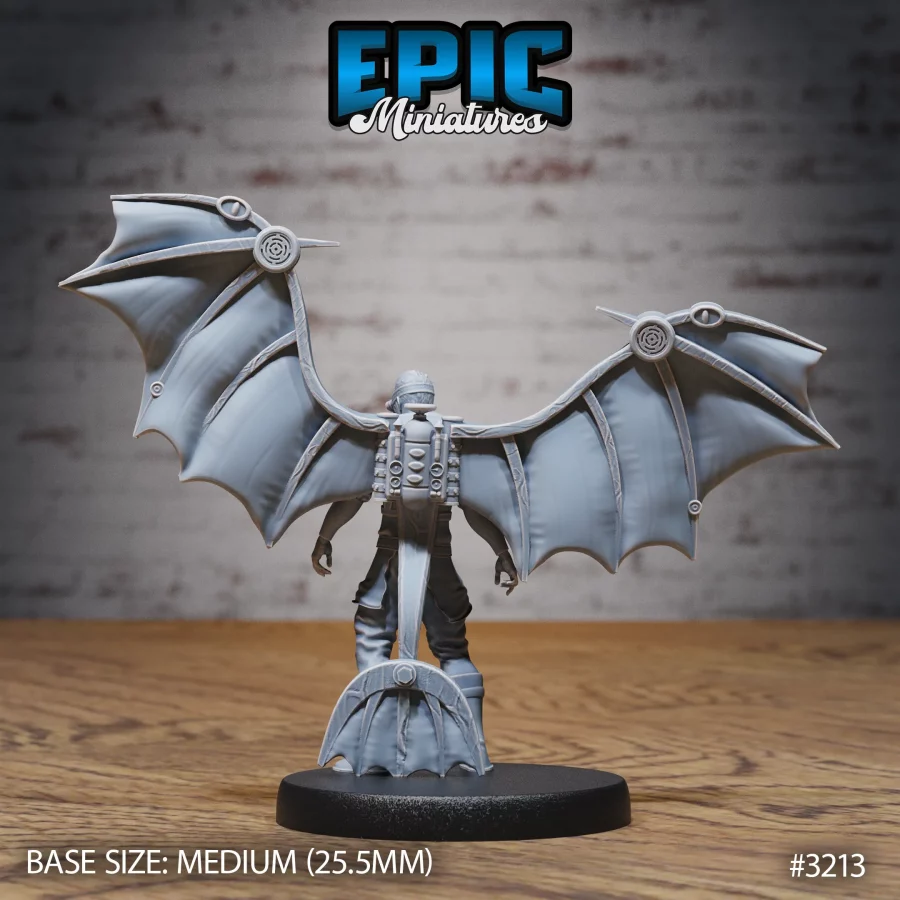 Winged Glider Pilot Levi (Medium) - Image 2