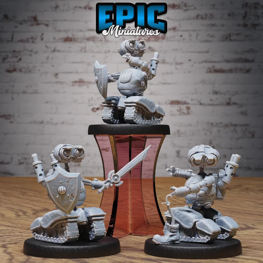 Trash Burner Automaton Set