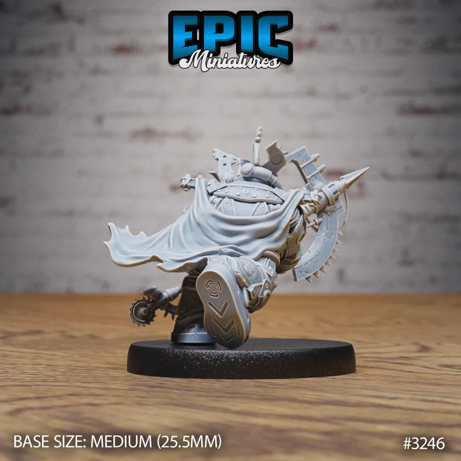Diving Dwarf Adventurer Attack (Medium) - Image 2