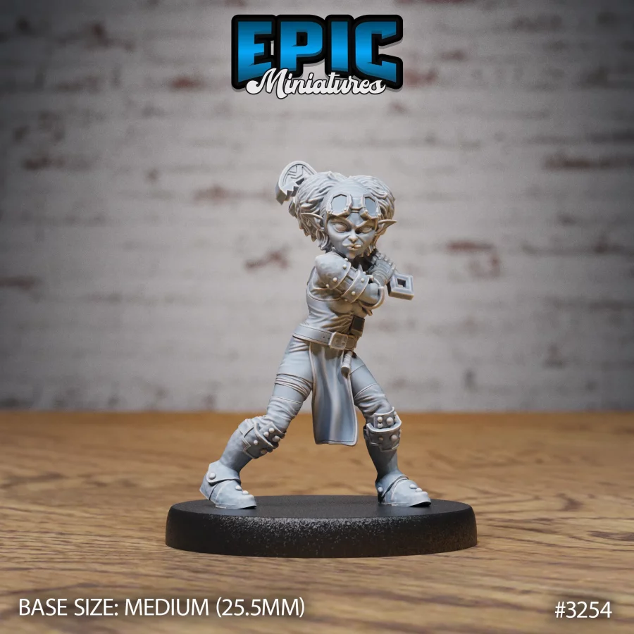 Gnome Tinkerer Female (Medium)