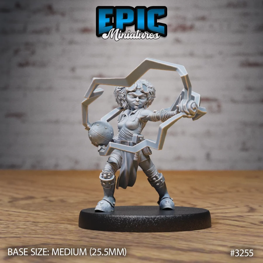 Gnome Tinkerer Female Charging (Medium)