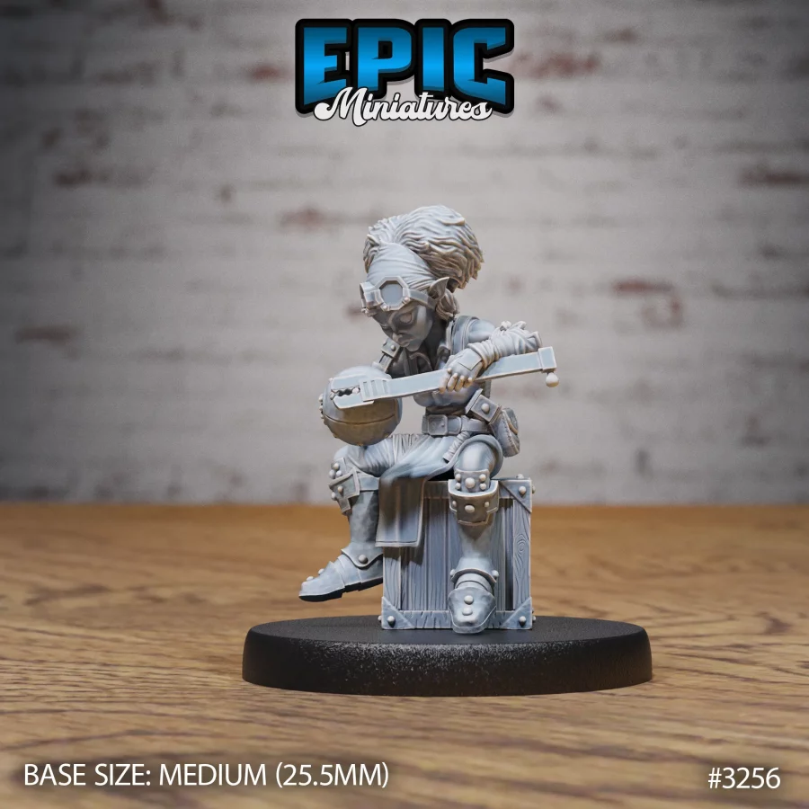 Gnome Tinkerer Female Reparing (Medium)