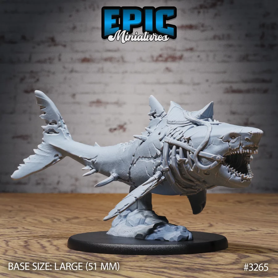Cursed Captain T-Rex Mount / Cursed Captain Shark Mount Set - Image 4