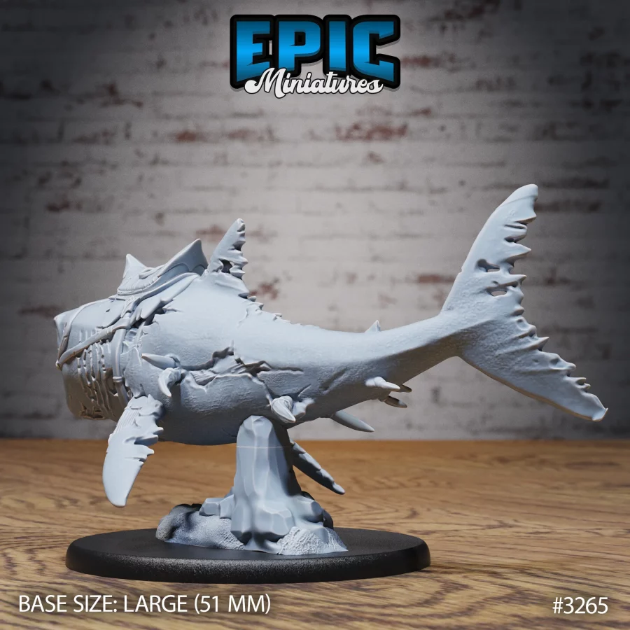 Cursed Captain T-Rex Mount / Cursed Captain Shark Mount Set - Image 5