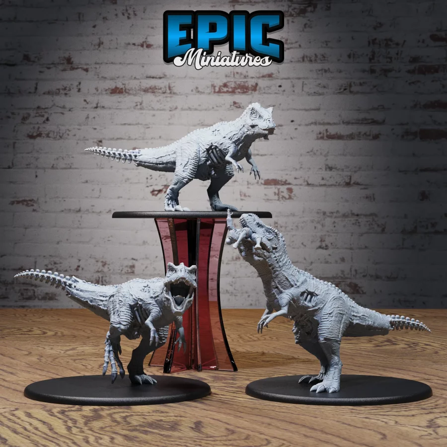 Zombie T-Rex Set