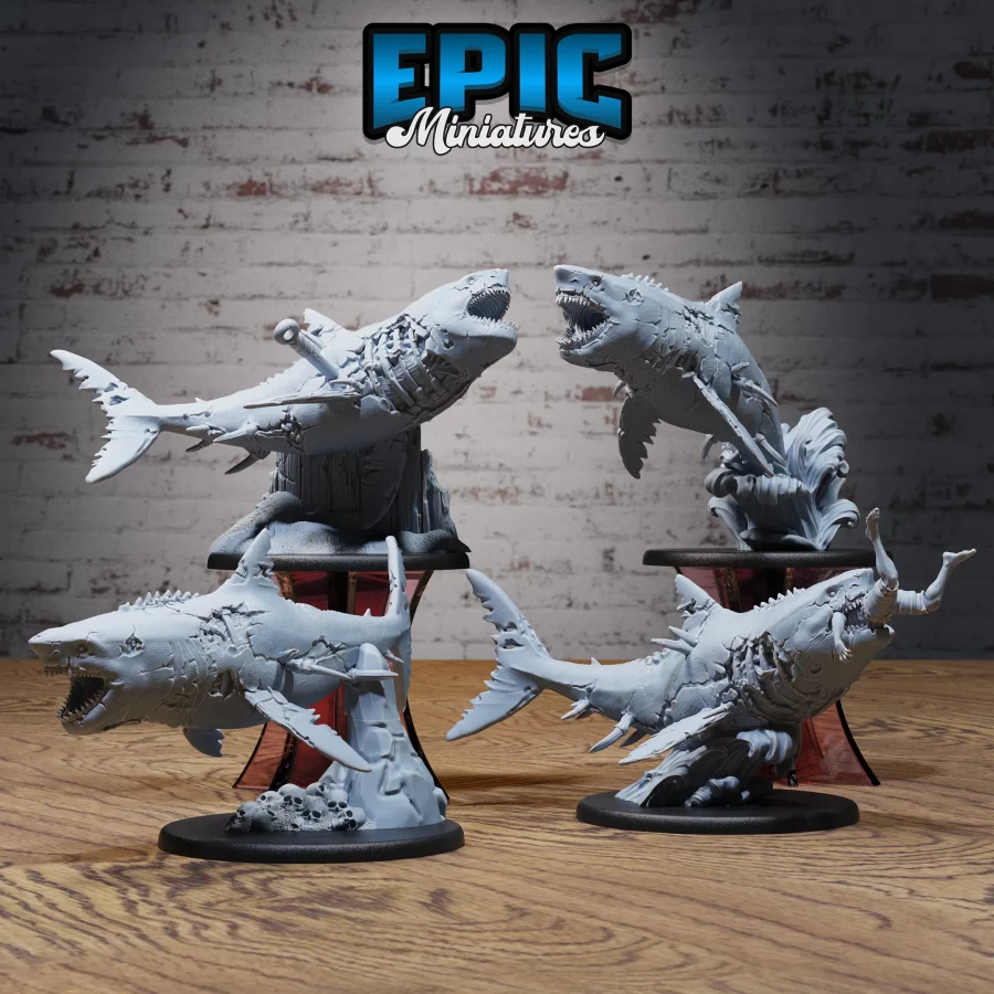 Zombie Shark Set