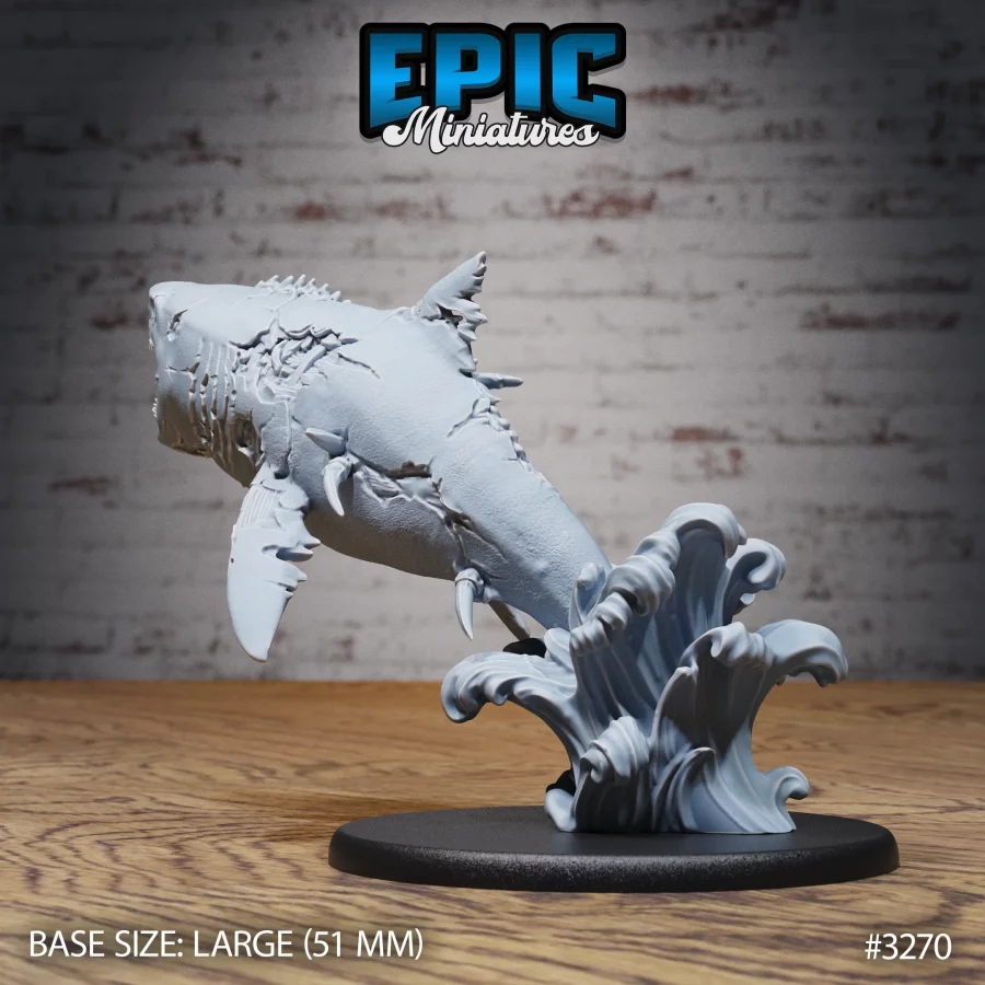 Zombie Shark Jumping (Large)
