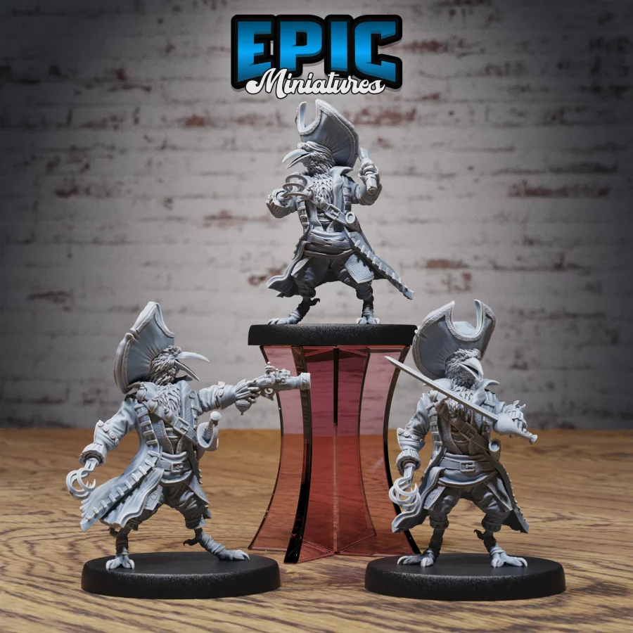 Crow Folk Pirate Set