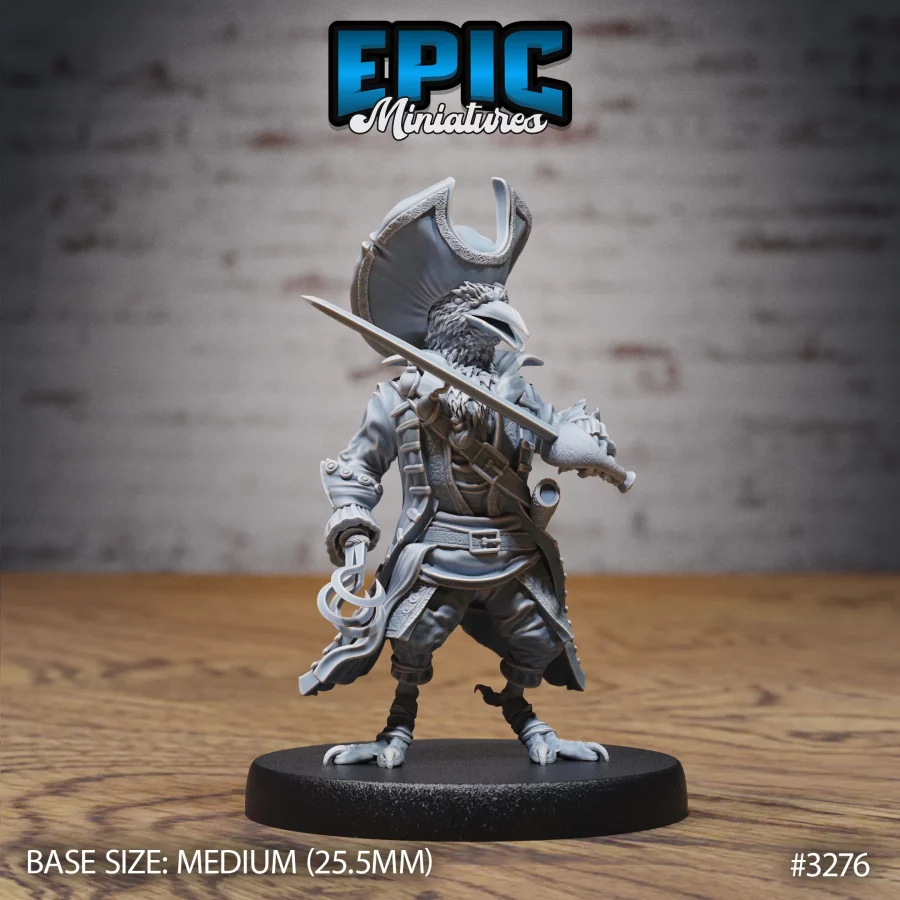 Crow Folk Pirate (Medium)