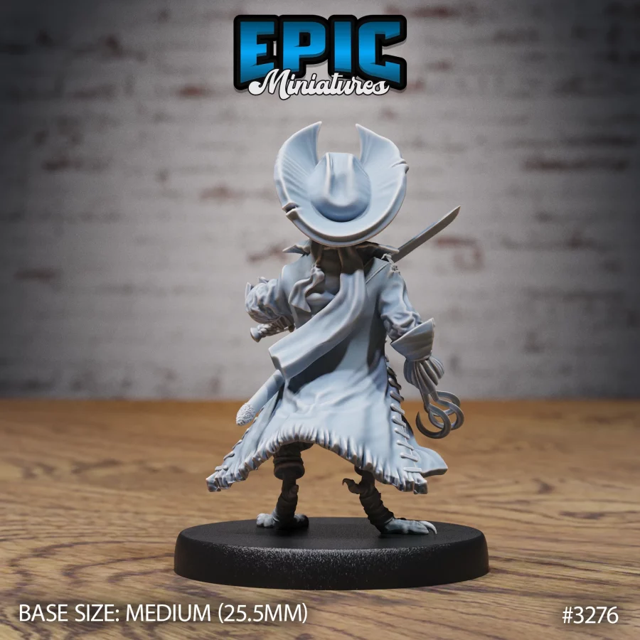 Crow Folk Pirate (Medium) - Image 2