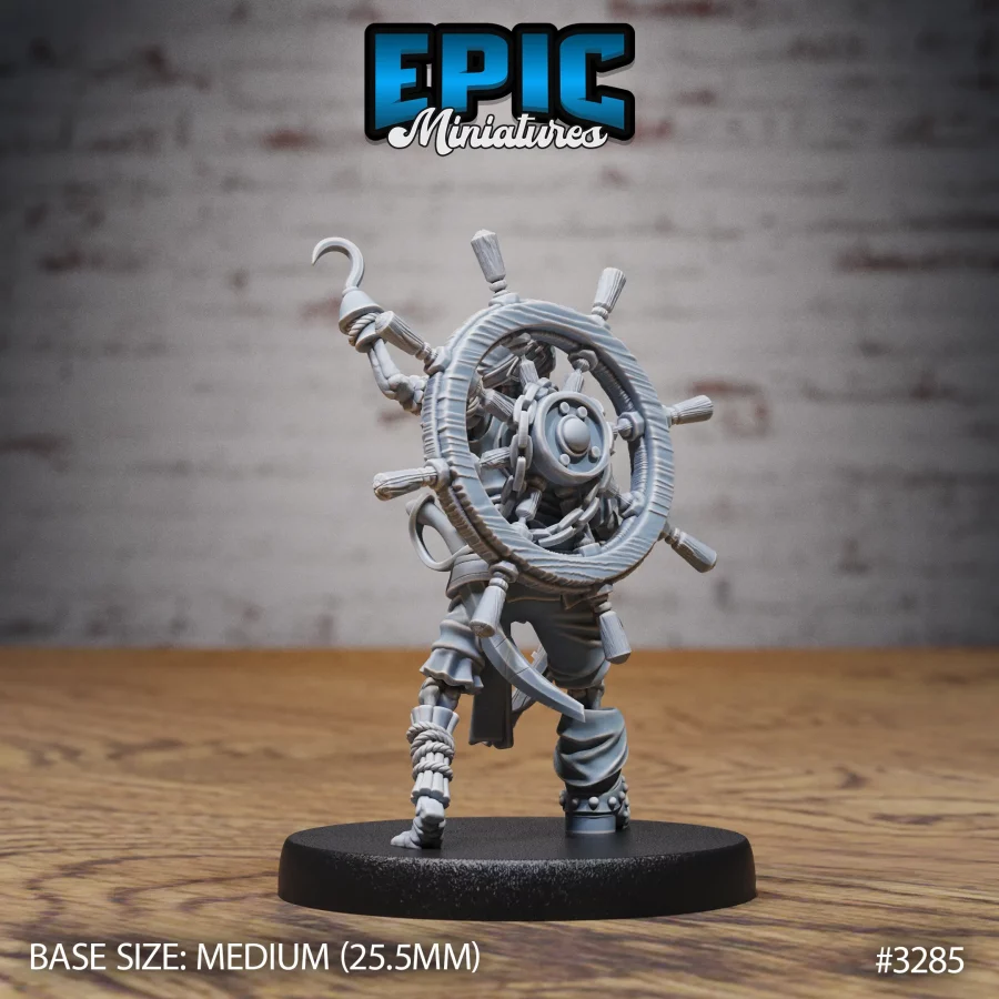 Undead Pirate Crew Wheel Carrier (Medium) - Image 2