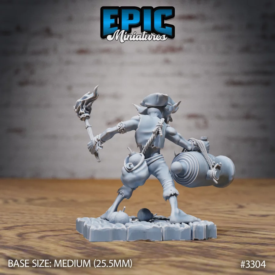Goblin Canon Pirate (Medium) - Image 2