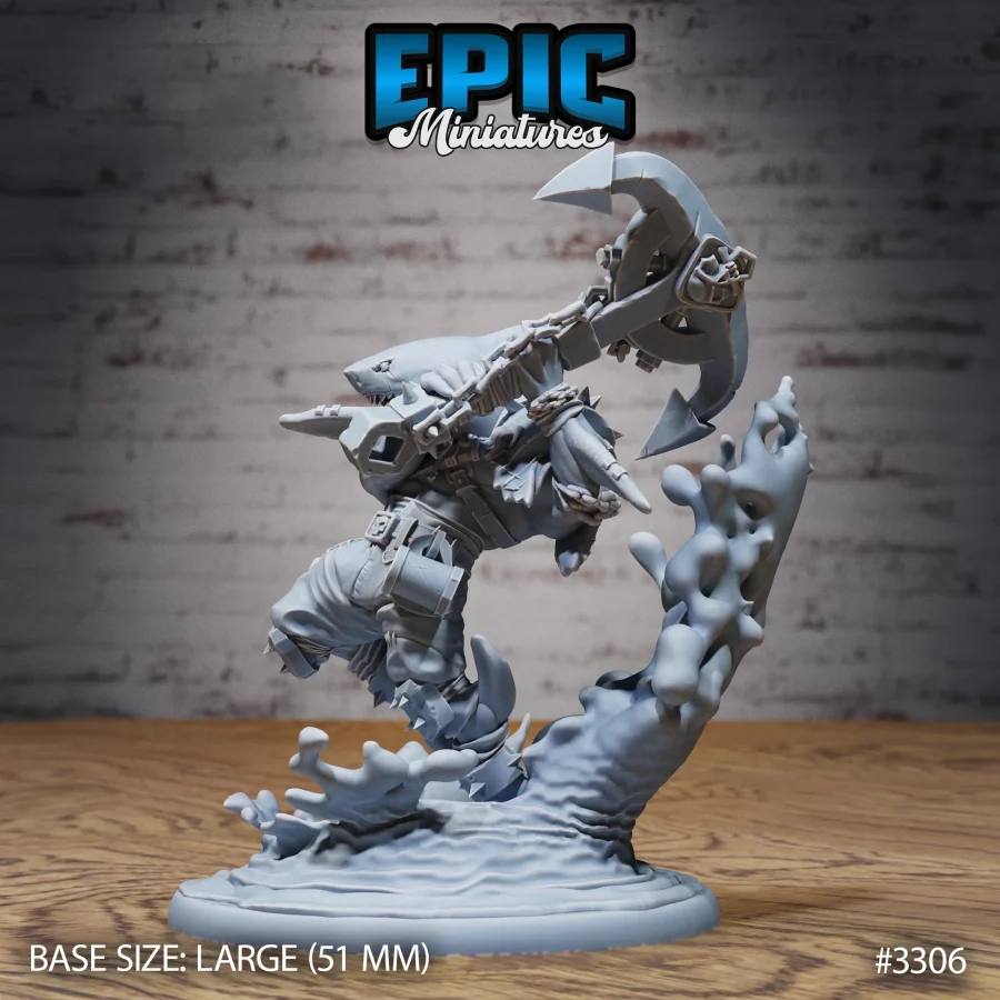 Shark Folk Anchor Pirate Set - Image 5