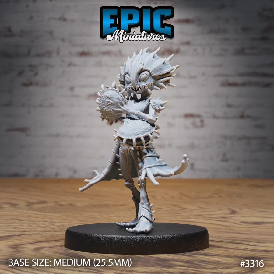Flytrap Dryad (Medium)