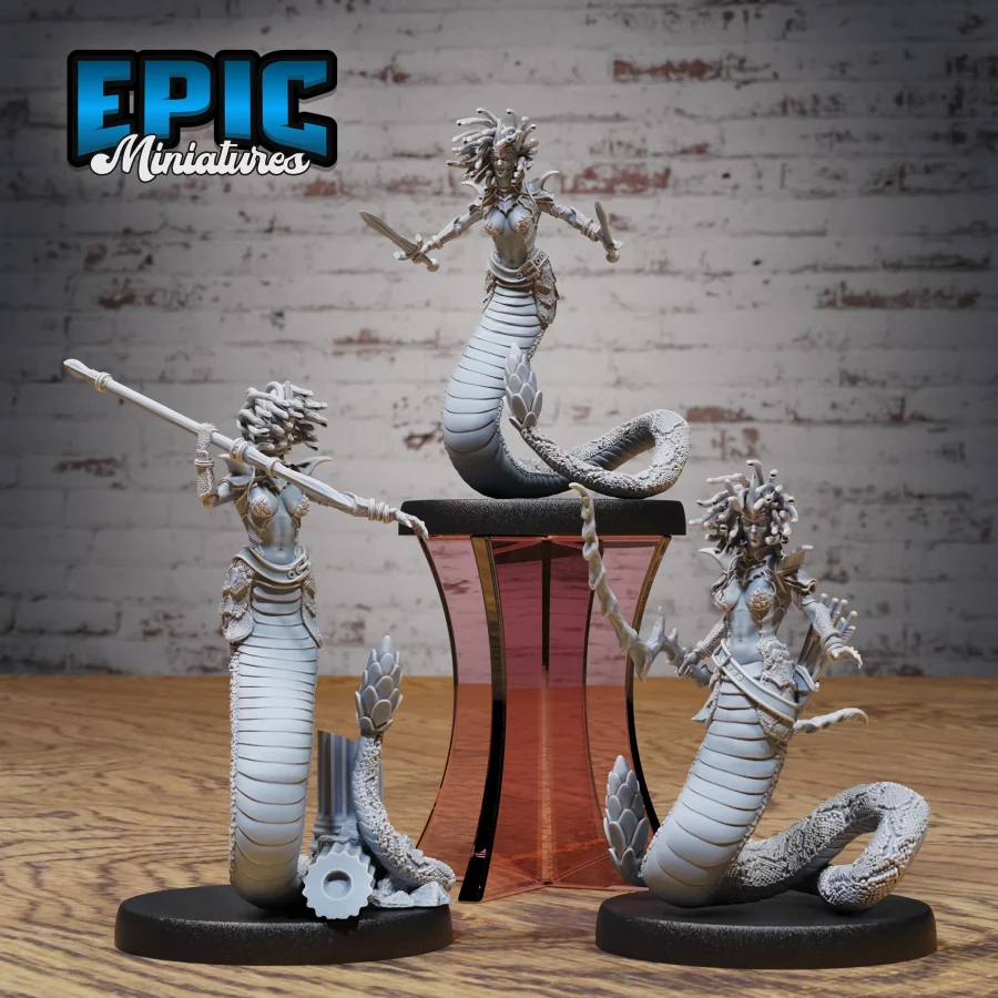 Gorgon Sisters Medusa Set
