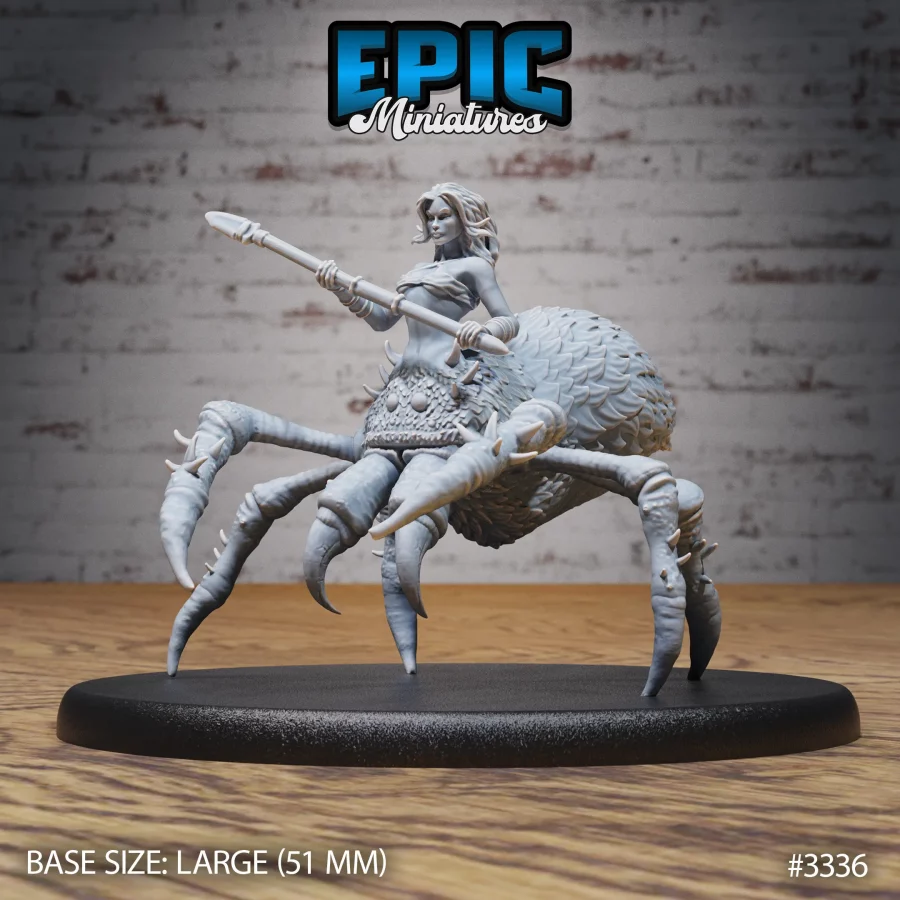 Arachne Spider Lady Spear (Large)
