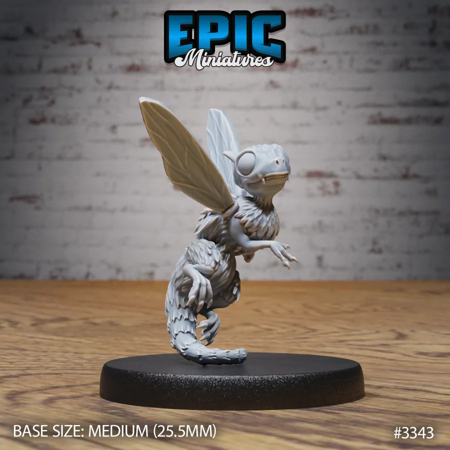Beegon Wyrmling Flying (Medium)