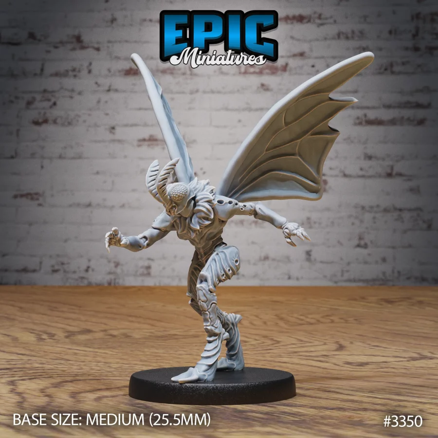Moth Folk Warrior Attack (Medium)