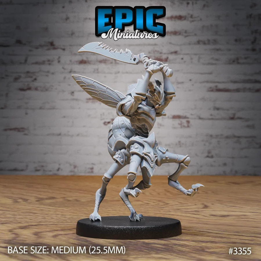 Insect Warrior Attack (Medium)